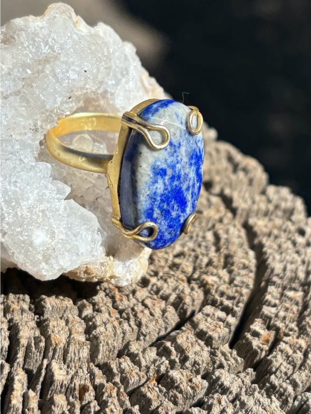 Lapis Lazuli Ring - Picture 12 of 15